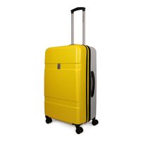 Maleta Bora Mediana 20kg amarilla-gris