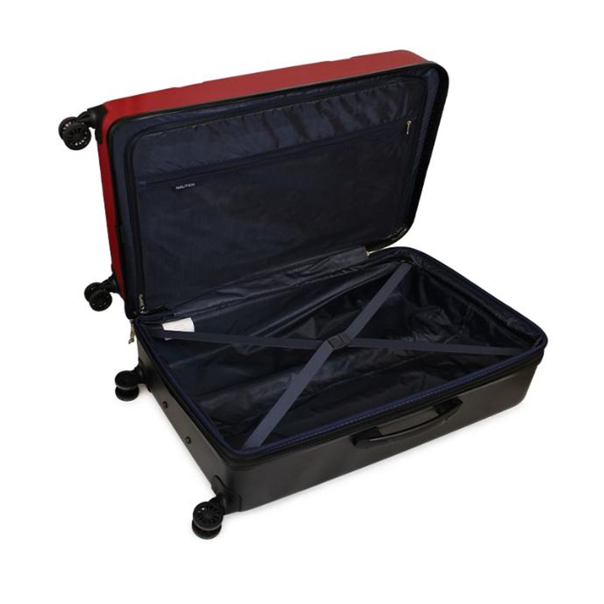 NAUTICA - Maleta Bora L 23 kg roja-negra NAUTICA