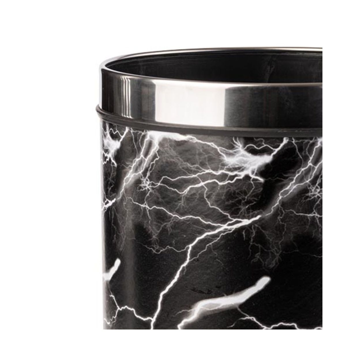 GENERICO - BASURERO 23.5X29.5CM PLASTICO NEGRO BIGHOUSE-MIMBRAL