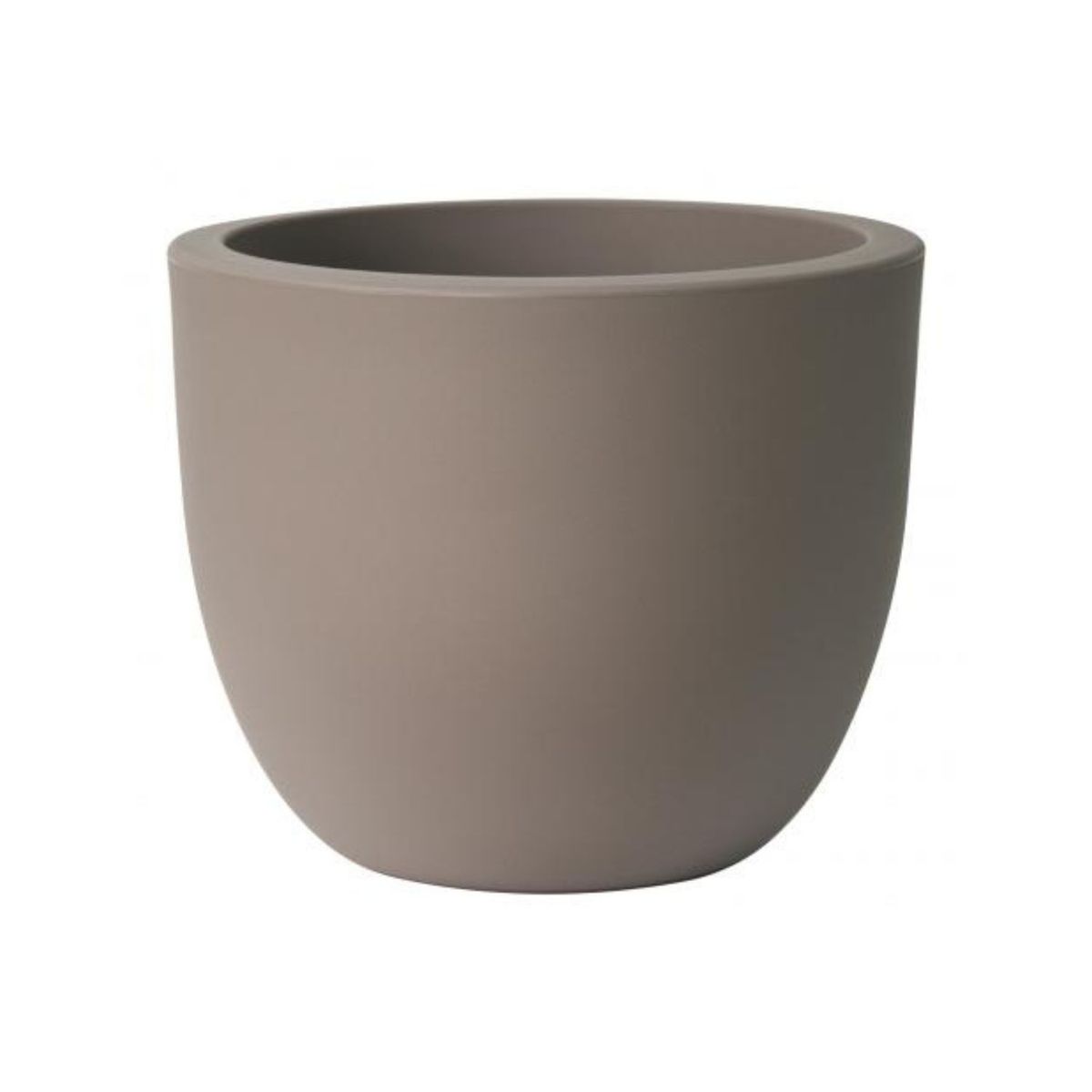 EURO3PLAST - Macetero doble pared Etria, diámetro 44 cm, 30 litros.