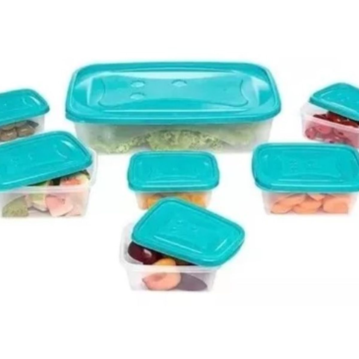 OEM - JUEGO 7 CONTENEDORES RECTANGULAR KW