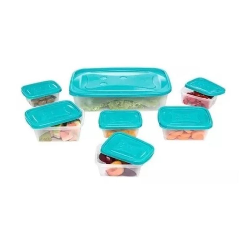 OEM - JUEGO 7 CONTENEDORES RECTANGULAR KW