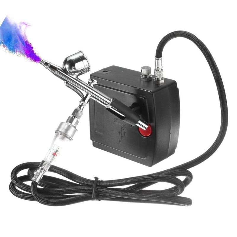 GENERICO - Aerógrafo Profesional Kit Airbrush Set Multiuso