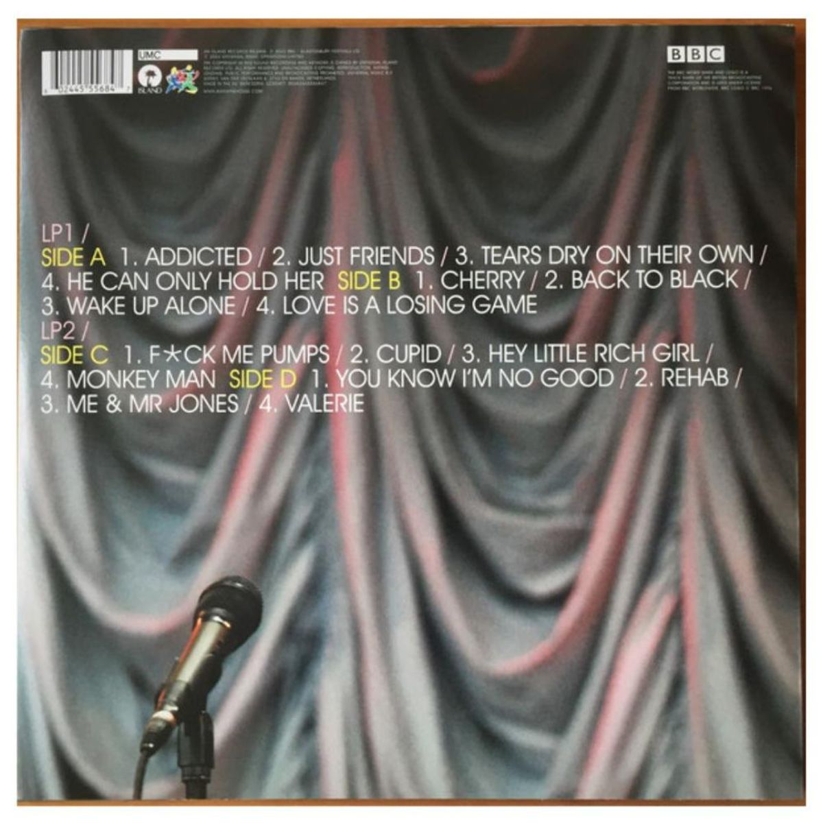 HITWAY MUSIC - AMY WINEHOUSE - LIVE AT GLASTONBURY 2007 (2LP) - VINILO