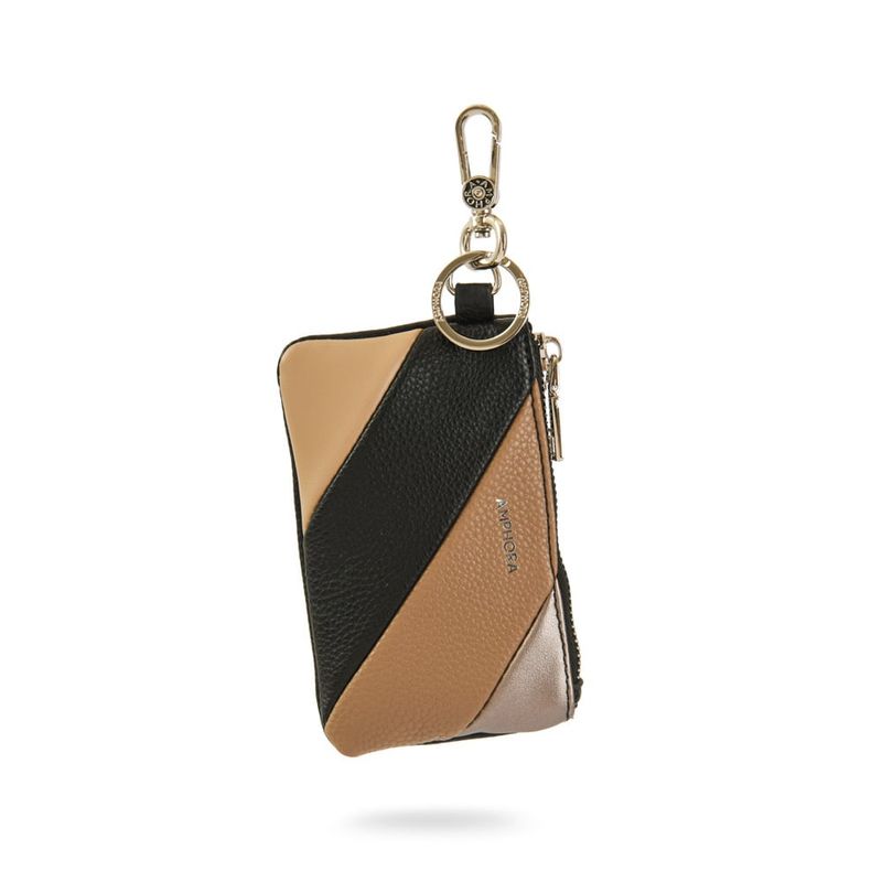 AMPHORA - Hanging monedero arc negro