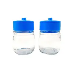 TITIZ - Pack 2 Saleros Mini Curvo Azul 80 ml