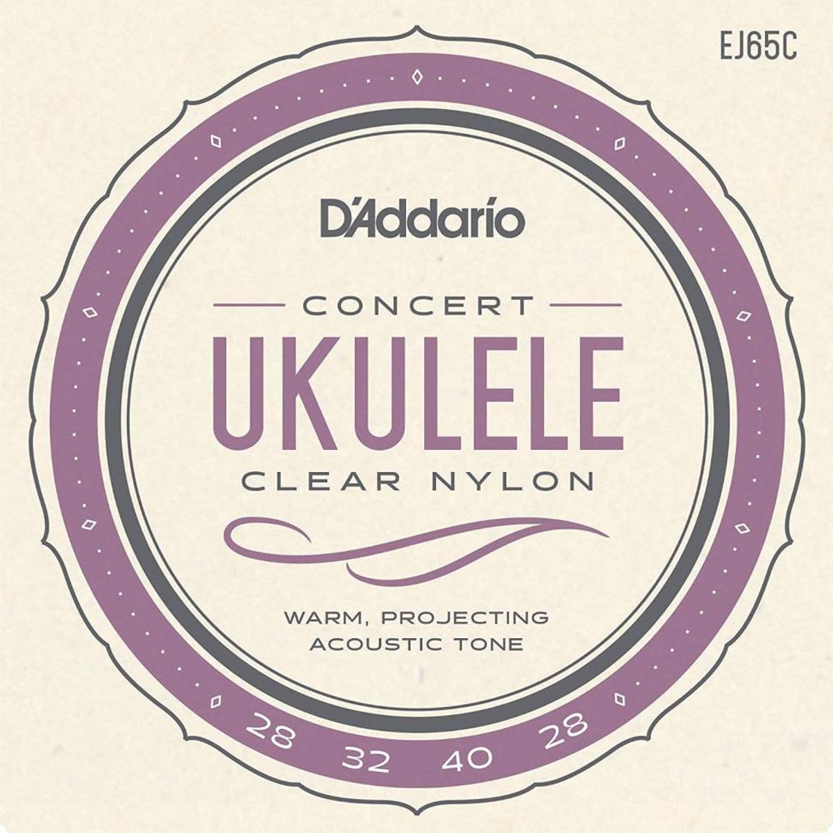 DADDARIO - Cuerdas de Ukelele Concierto DAddario EJ65C