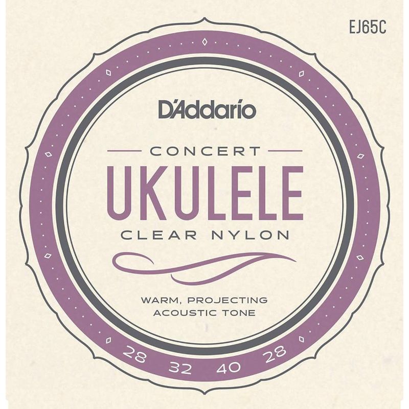 DADDARIO - Cuerdas de Ukelele Concierto D'Addario EJ65C