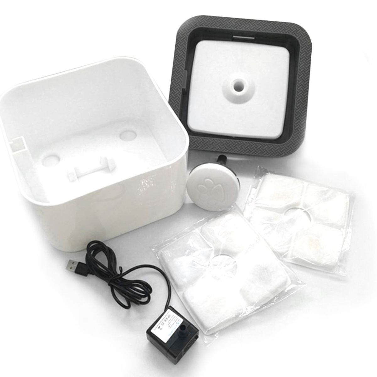 GENERICO - Fuente Para Mascotas Bebedero Eléctrico