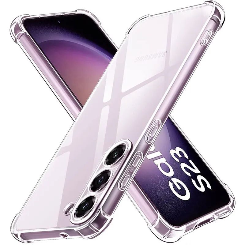 GENERICO - Carcasa Para Samsung Galaxy S23 Normal Transparente Antigolpe