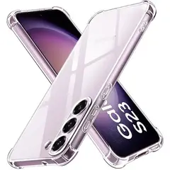 GENERICO - Carcasa Para Samsung Galaxy S23 Normal Transparente Antigolpe