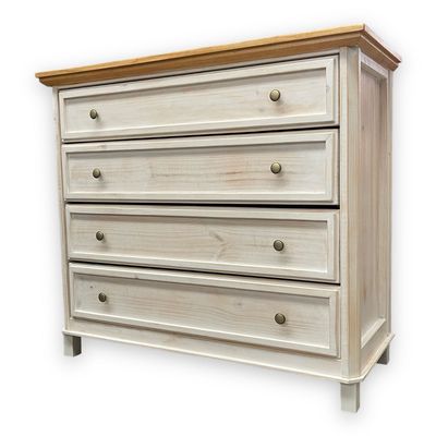 Imagen 2 del producto COMODA RUSTICA 4 CAJONES