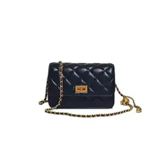 GENERICO - Cartera Crossbody acolchada con cadena