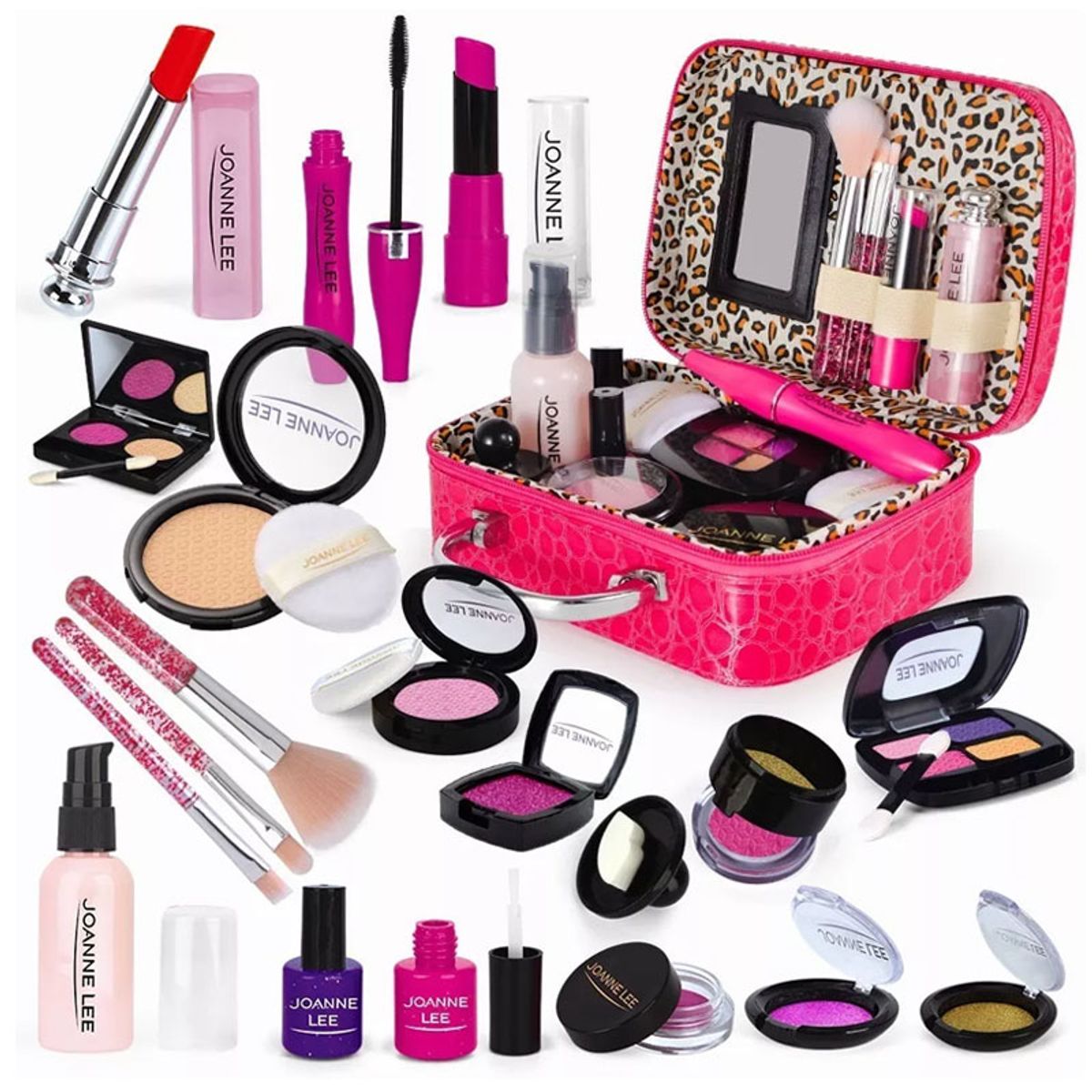 TNAKIEX - 21 Kit De Maquillaje Y Cosméticos De Juguete Para Niños