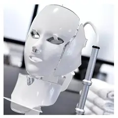 GENERICO - Mascara Facial Led Rostro Cuello Terapia Rejuvenecedora Spa