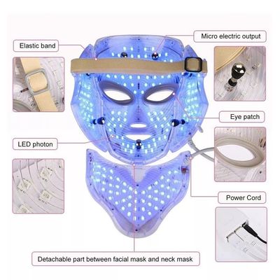 Imagen 2 del producto Mascara Facial Led Rostro Cuello Terapia Rejuvenecedora Spa