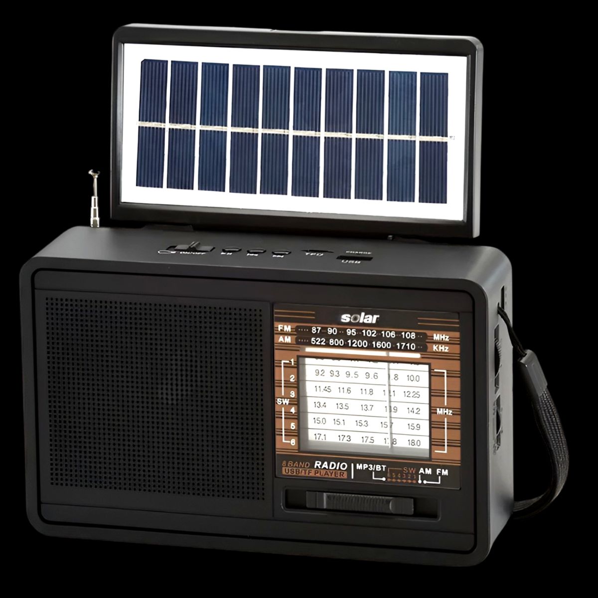 IRT - Radio Solar AM y FM Multibandas con Bluetooth IRT RPSOLAR