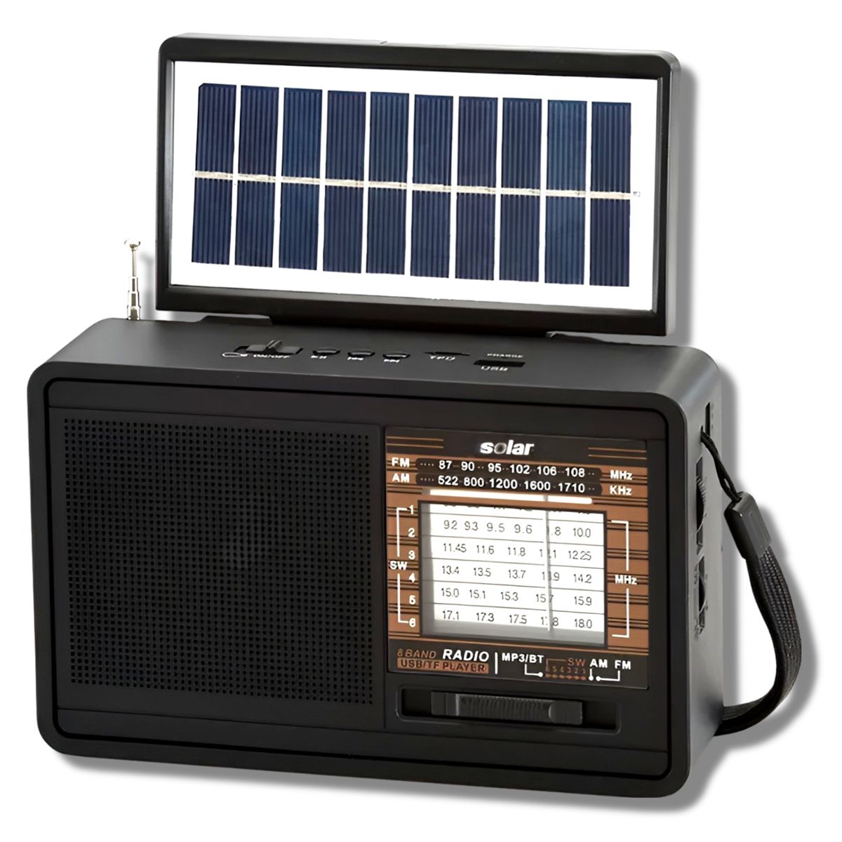 IRT - Radio Solar AM y FM Multibandas con Bluetooth IRT RPSOLAR