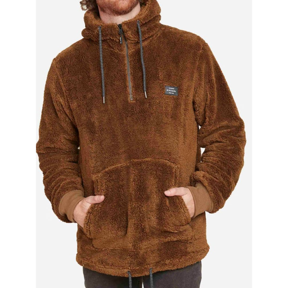 RIP CURL - Poleron CLASSIC SH RP Hombre Khaki Rip Curl