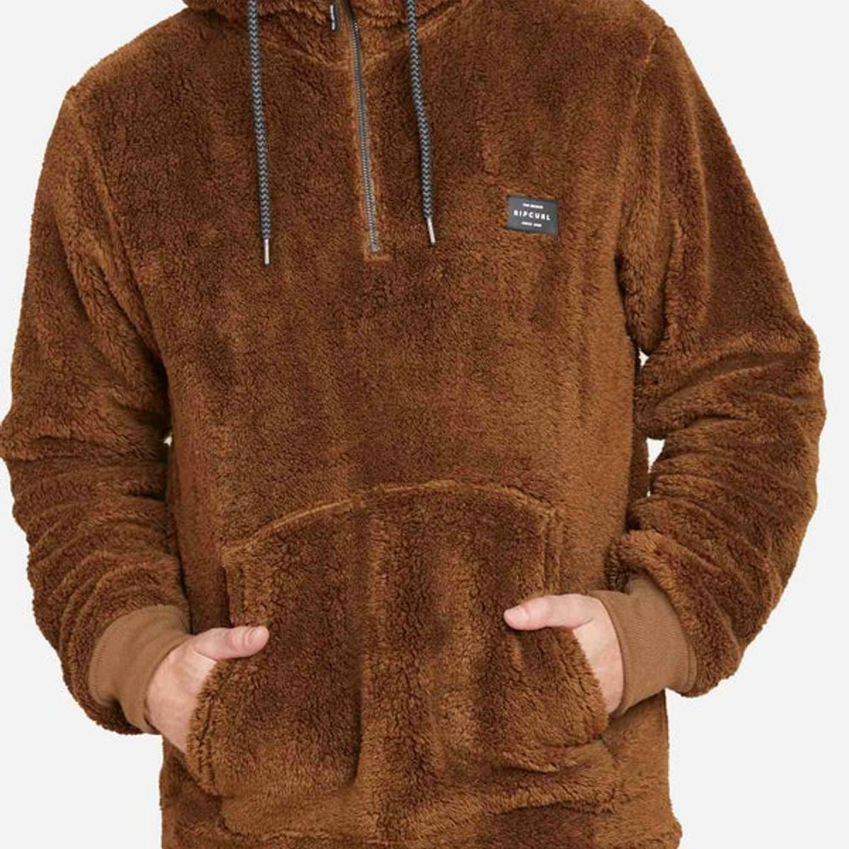 RIP CURL - Poleron CLASSIC SH RP Hombre Khaki Rip Curl