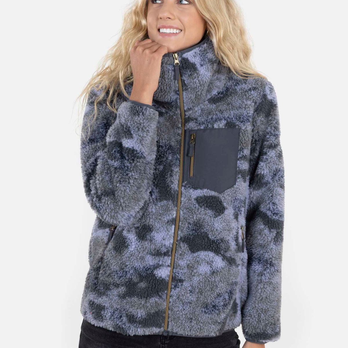 RIP CURL - Poleron PURPLE HAZE Mujer Multicolor Rip Curl