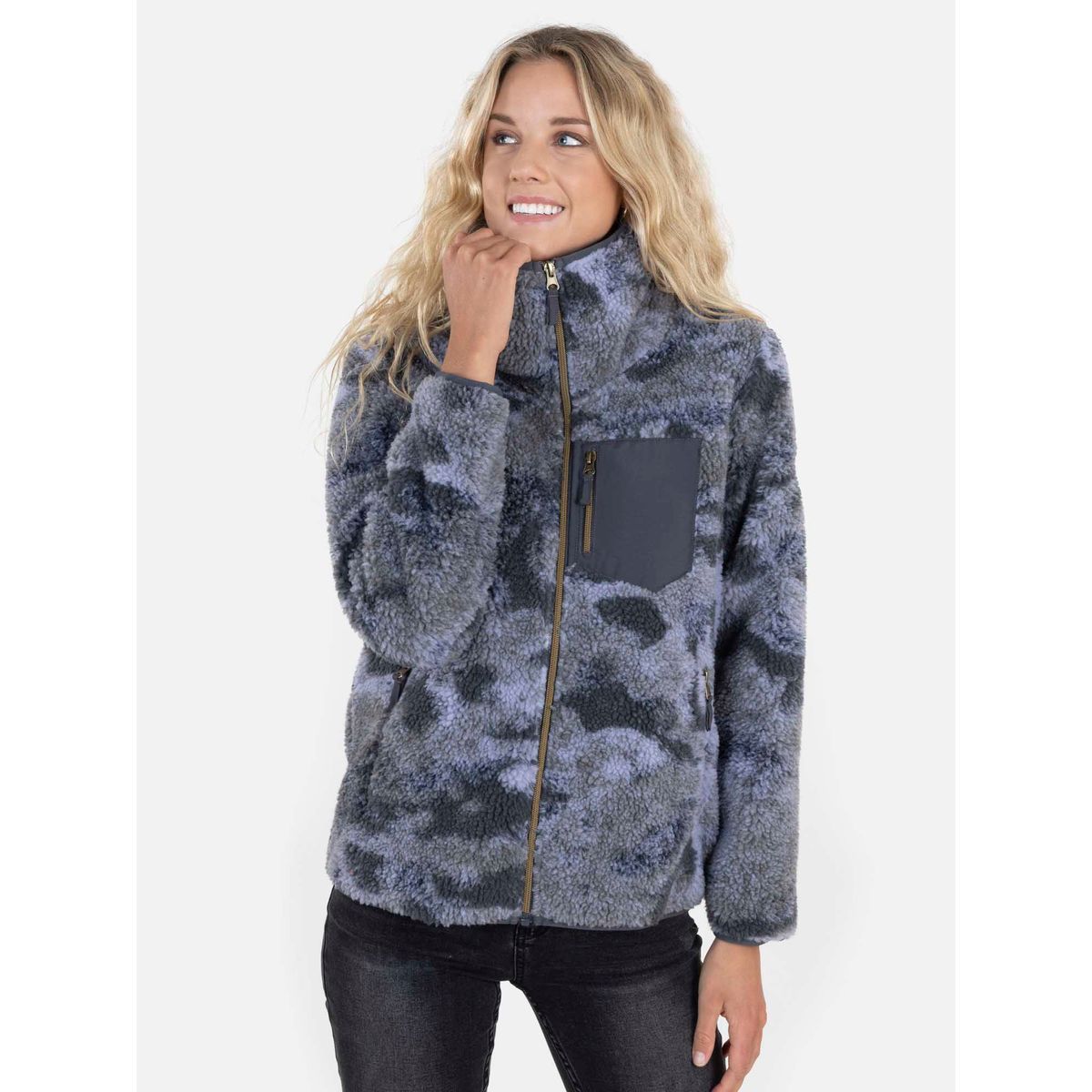 RIP CURL - Poleron PURPLE HAZE Mujer Multicolor Rip Curl