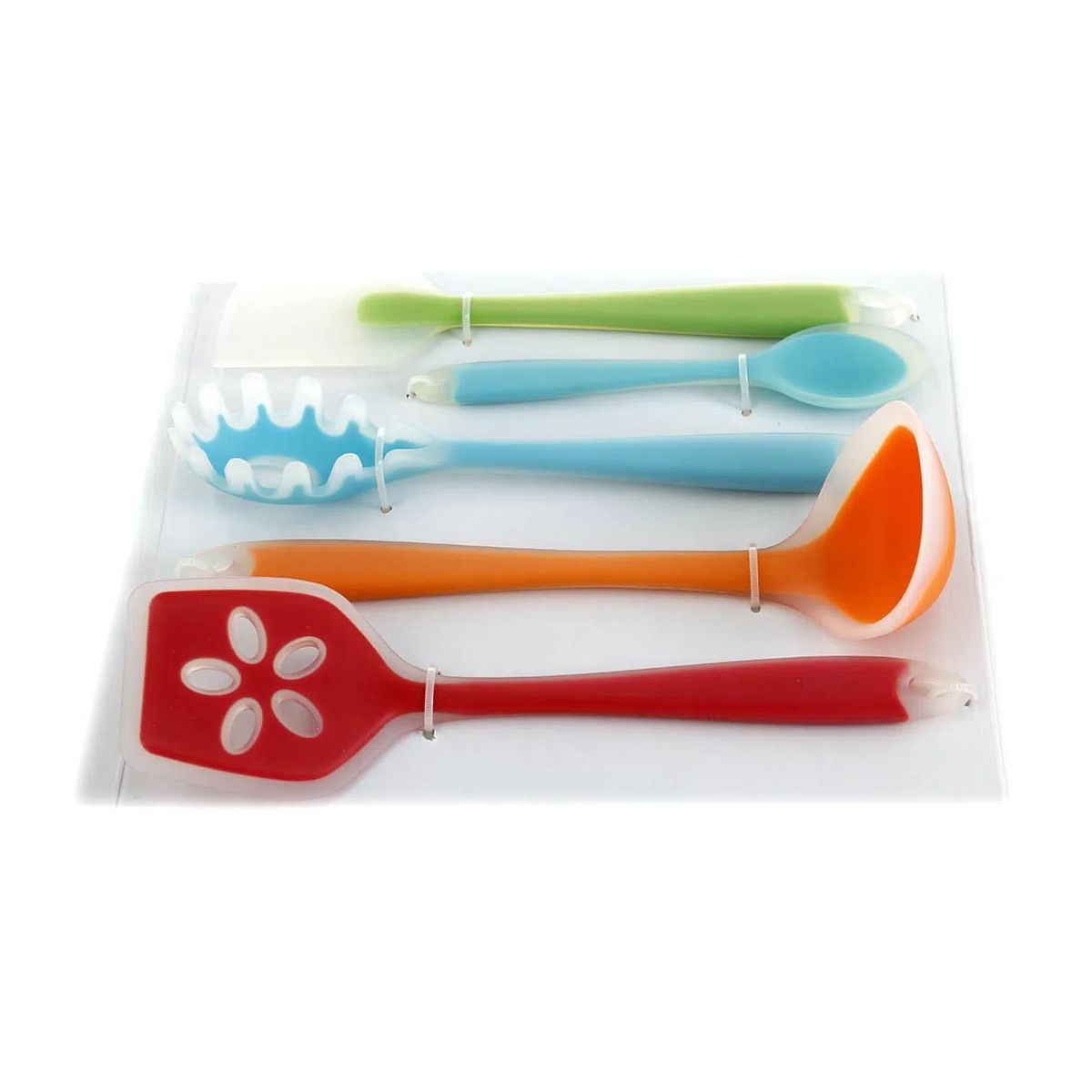 VOLK CHEF - Set Utensilios de Cocina de Silicona 5 Piezas