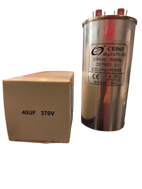 GENERICO Capacitor 370v 40Uf para compresores