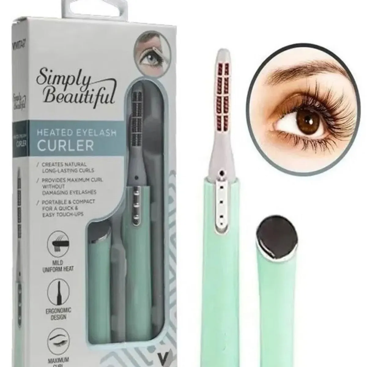 GENERICO - Encrespador Rizador De Pestañas Termico Electrico