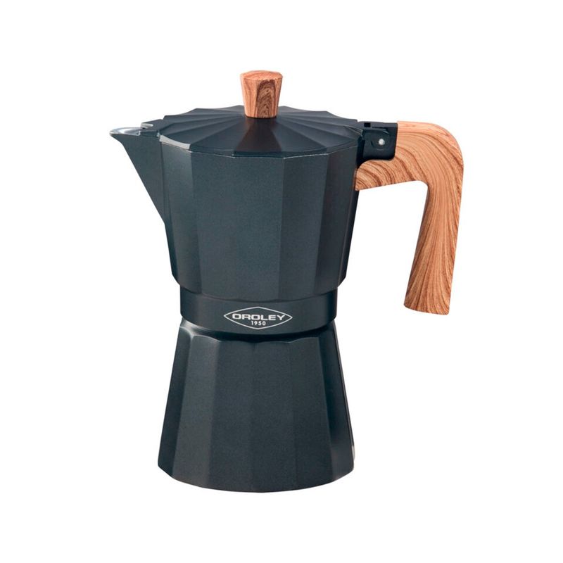 OROLEY - Cafetera Italiana Dakar Nature 9 Tazas Oroley OROLEY