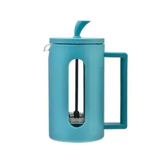 OROLEY - Cafetera Embolo Prensa Francesa Roma Celeste 6 Tazas