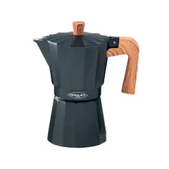 OROLEY - Cafetera Italiana Dakar Nature 6 Tazas