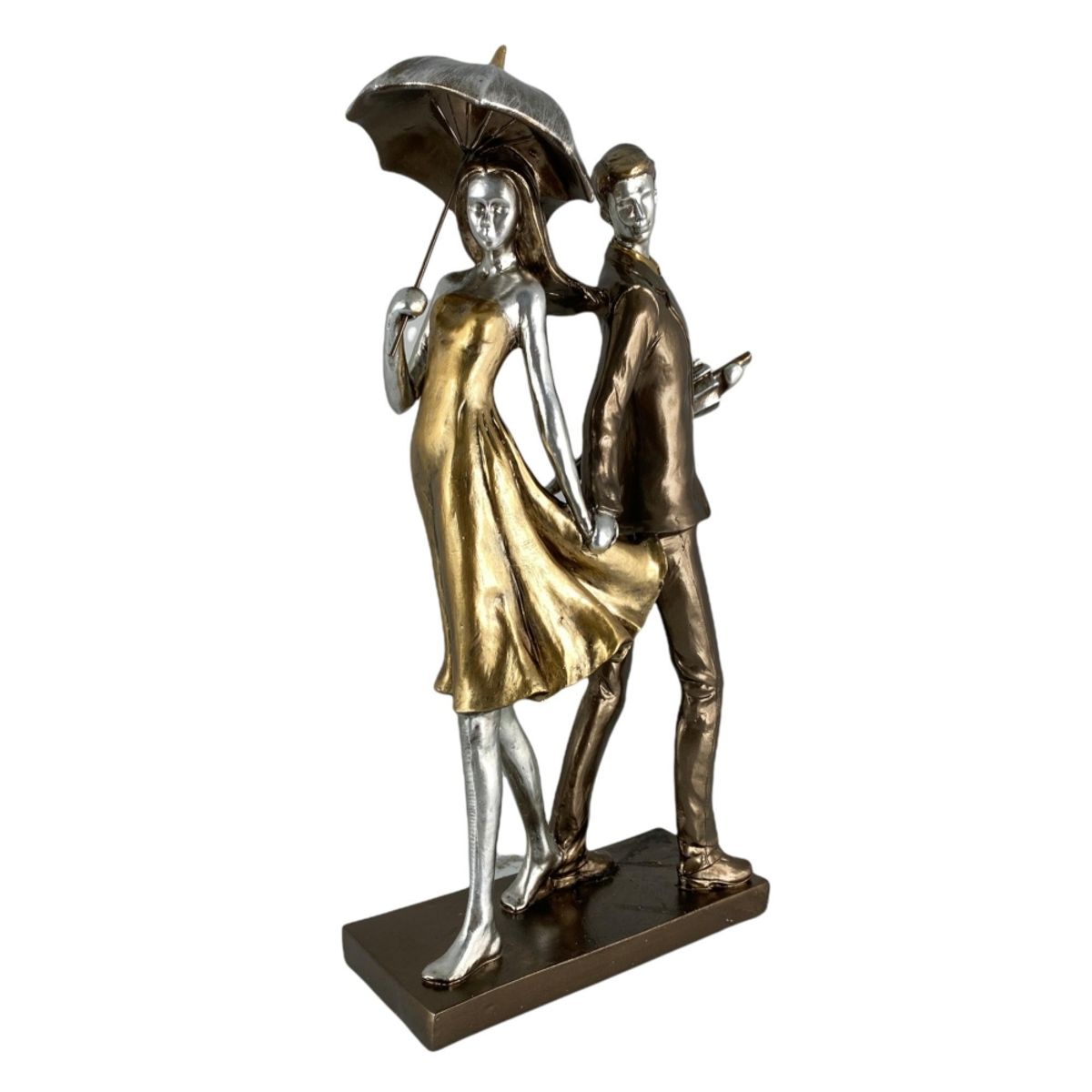 CAP DOR - Figura Decoración Enamorados Paraguas