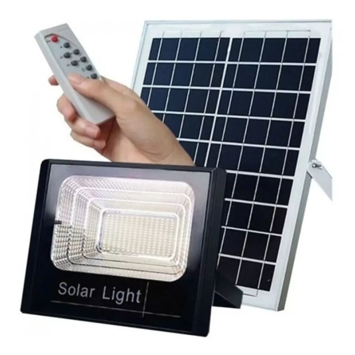TASBEL - Foco Reflector 300w  Control  Panel Solar Ip66