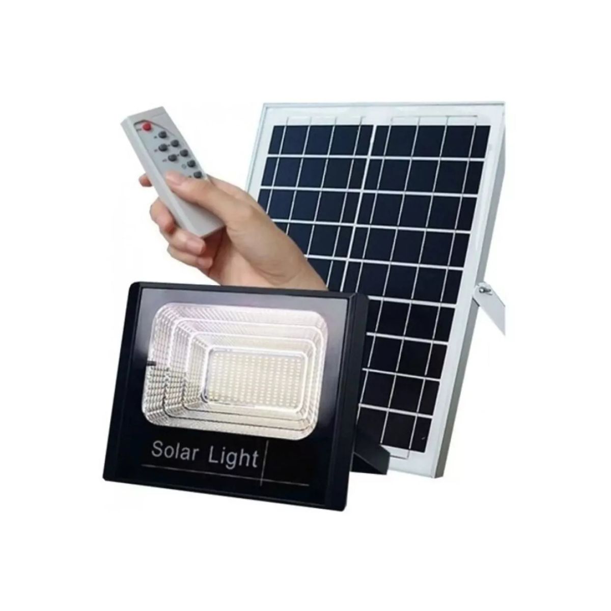 TASBEL - Foco Reflector 300w  Control  Panel Solar Ip66