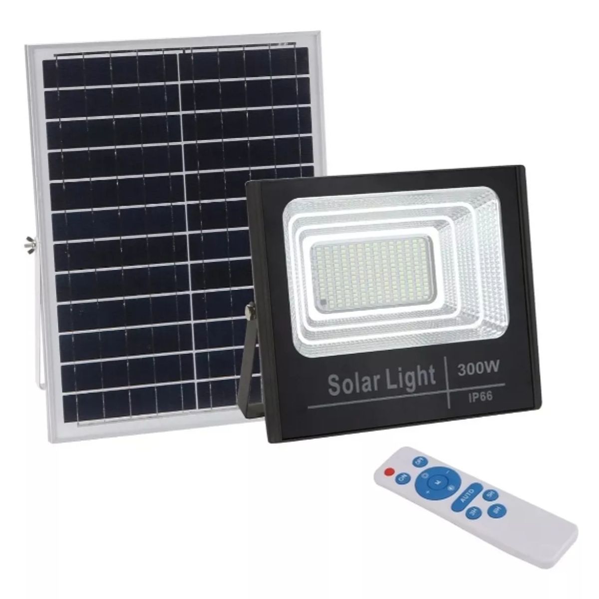 TASBEL - Foco Reflector 300w  Control  Panel Solar Ip66