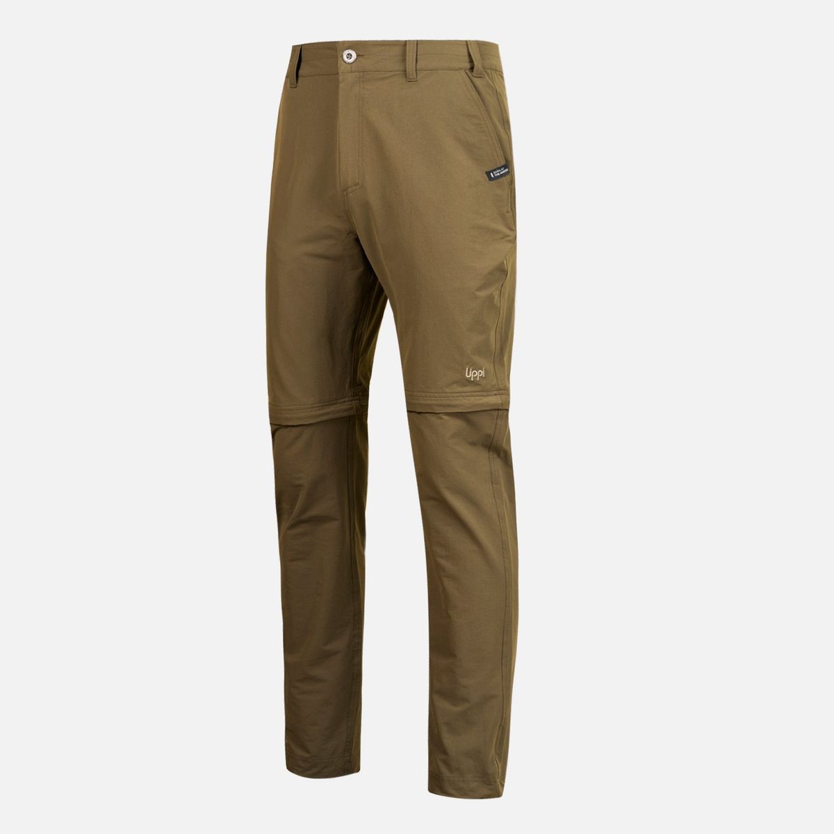 LIPPI - Pantalon Hombre Enduring Mix-2 Q-Dry Pants Verde Oliva Lippi