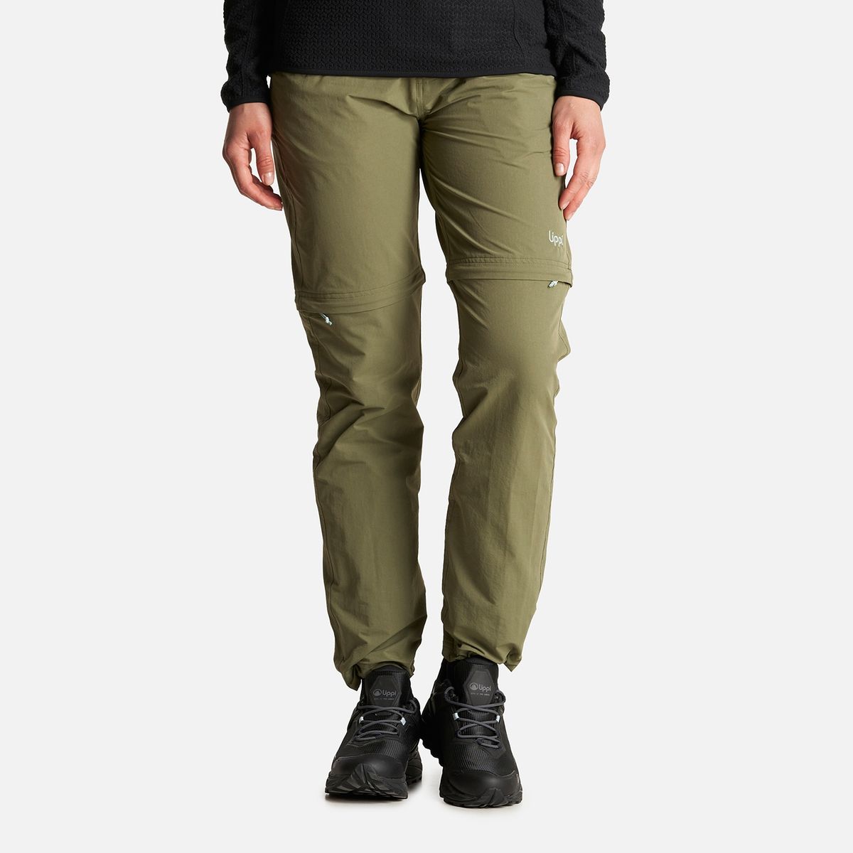 LIPPI - Pantalon Mujer Enduring Mix-2 Q-Dry Pants Verde Lippi