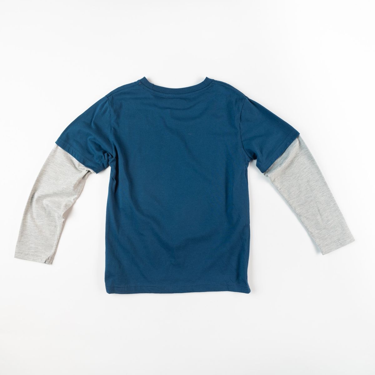 MARVEL - Polera Manga Larga Niño Spiderman Stronger Azul Marvel