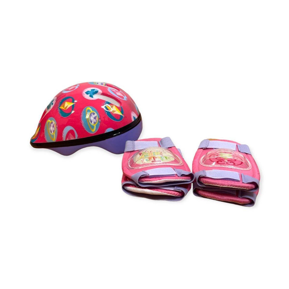 DISNEY - SET SKATEBOARD CON CASCO Y ACCESORIOS PRINCESAS