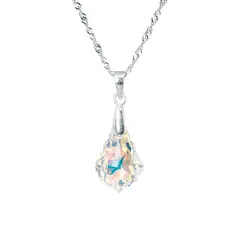 JOYAS MONTERO - Collar Roma Cristal Genuino Aurora Boreal
