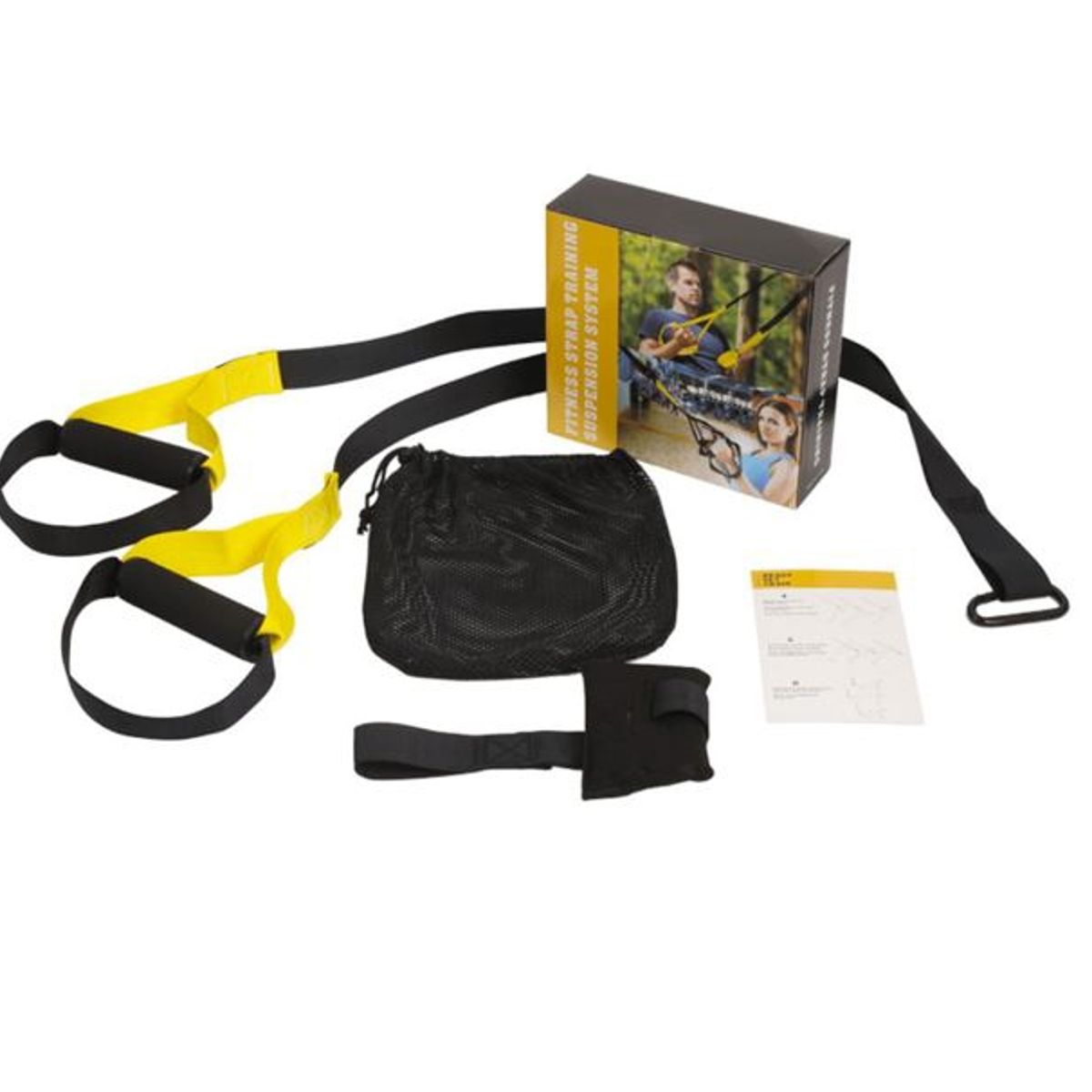 INVENCIBLE - BANDA EJERCICIOS GIMNASIA SUSPENSION FITNESS Y CROSSFIT AK93