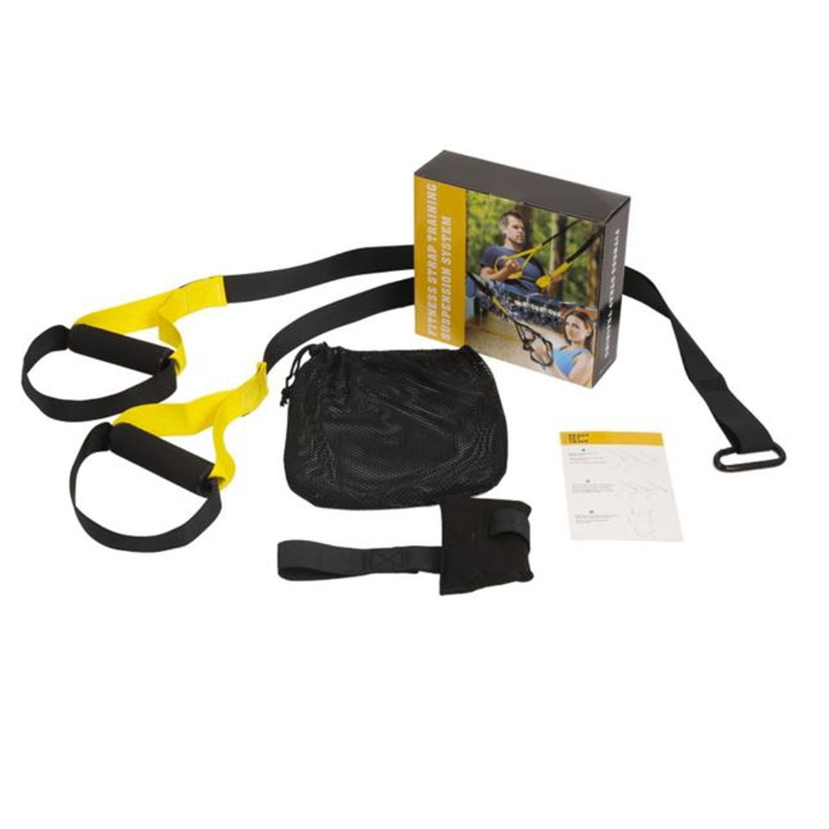 INVENCIBLE - BANDA EJERCICIOS GIMNASIA SUSPENSION FITNESS Y CROSSFIT AK93