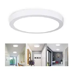 GENERICO - Foco Panel Plafón Led 6w Sobrepuesto Redondo Luz Frio 003023