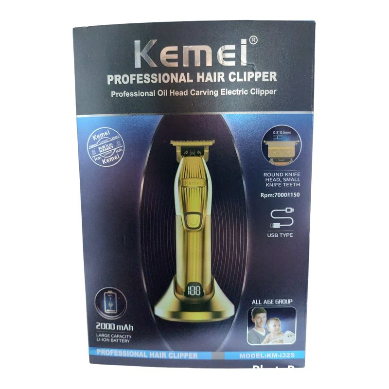 GENERICO - Cortadora de Cabello Profesional Kemei i32S