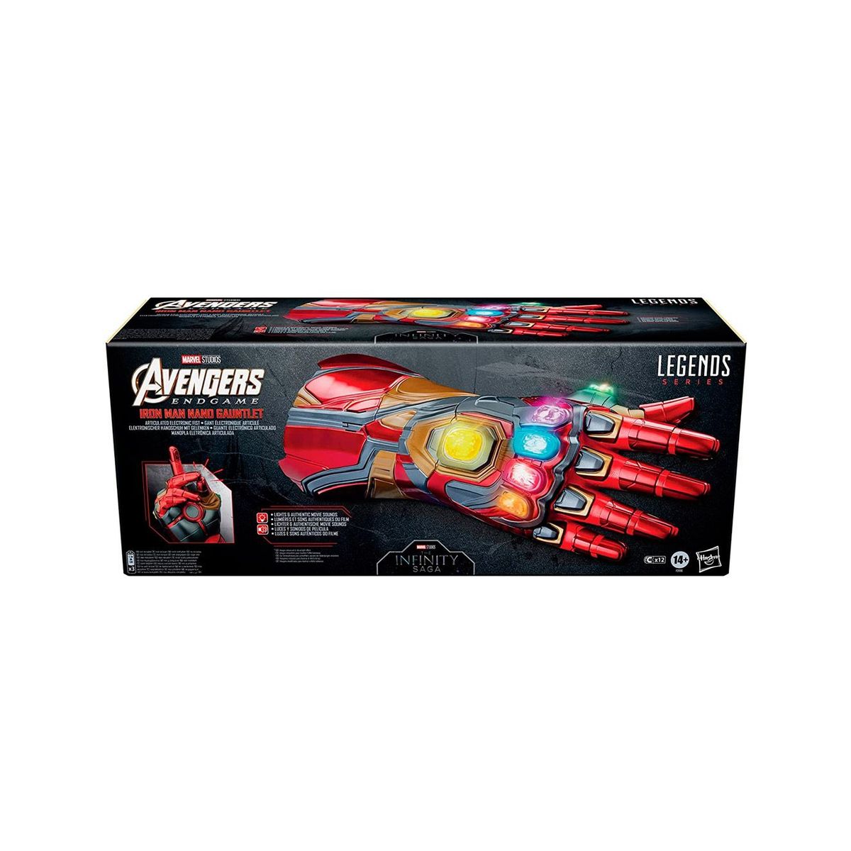 HASBRO - Guante Iron Man Nano Hammerhead Marvel Legends