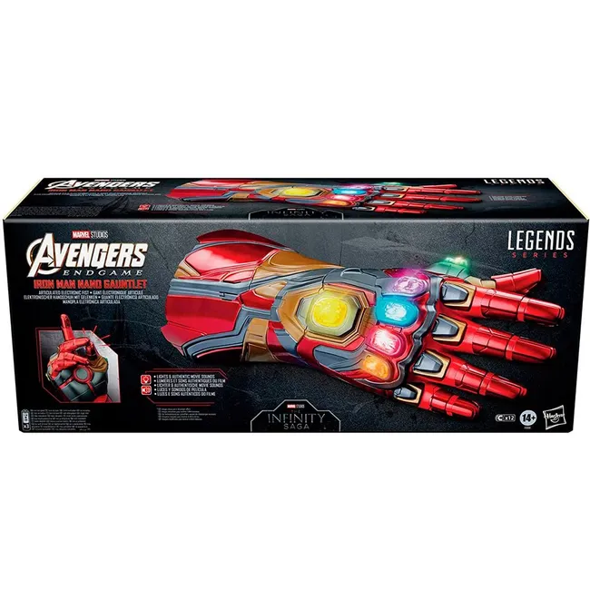HASBRO - Guante Iron Man Nano Hammerhead Marvel Legends