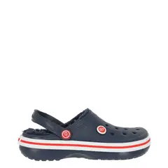BAMERS - Zueco Refugio Line Niños Unisex Azul/Rojo