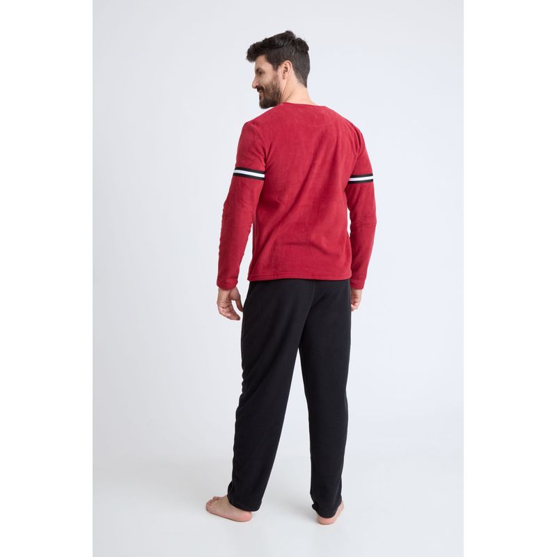 BECKIL - BECKIL COD 3128 PIJAMA POLAR BICOLOR.-