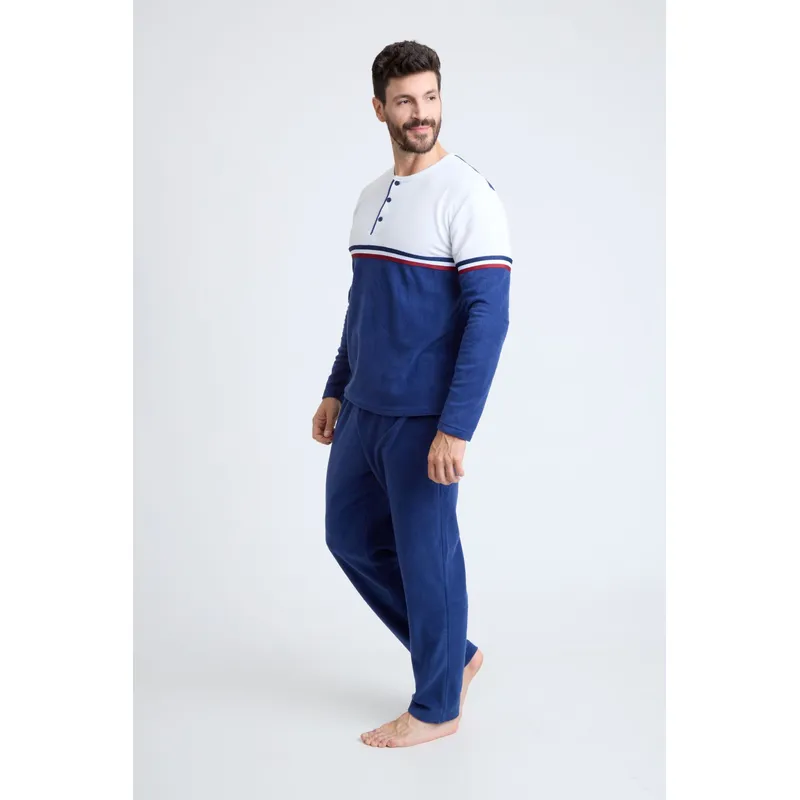 BECKIL - BECKIL COD 3128 PIJAMA POLAR BICOLOR